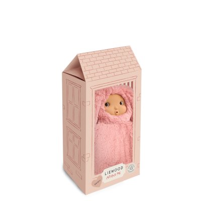 Liewood Miko Plyšová panenka Rabbit - Rose Blush - obrázek