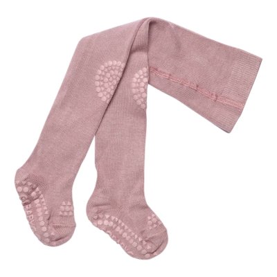 GoBabyGo Protiskluzové punčochy Bamboo - Lilac Shadow, vel. 6 - 12 měsíců