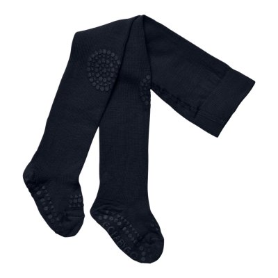 GoBabyGo Protiskluzové punčochy Bamboo - Dark Blue, vel. 6 - 12 měsíců
