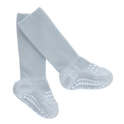 GoBabyGo Protiskluzové ponožky Bamboo - Sky Blue, vel. 6 - 12 měsíců