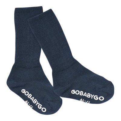GoBabyGo Protiskluzové ponožky - Navy Blue, vel. 1 - 2 roky
