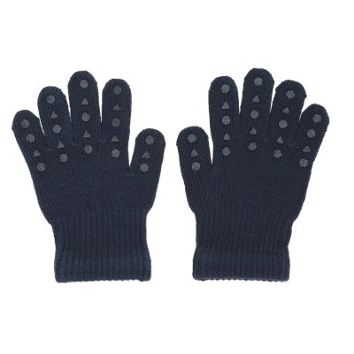 GoBabyGo Protiskluzové rukavičky - Navy Blue, vel. 3 - 4 roky