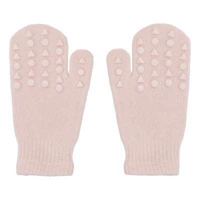 GoBabyGo Protiskluzové palčáky - Soft Pink, vel. 0 - 3 roky