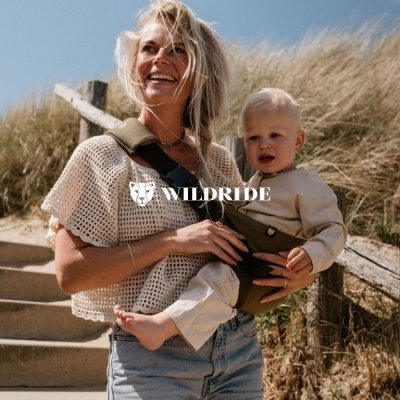 Wildride Dětské nosítko - Army Green - obrázek