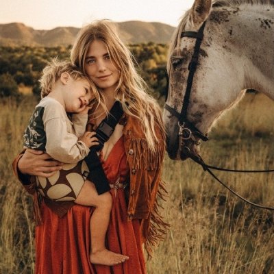Wildride Dětské nosítko - Boho - obrázek