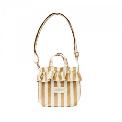 Wildride Taška mini přes rameno - Beige Stripe - obrázek