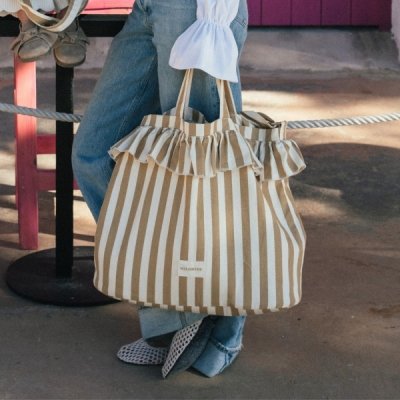 Wildride Taška přes rameno - Beige Stripe - obrázek