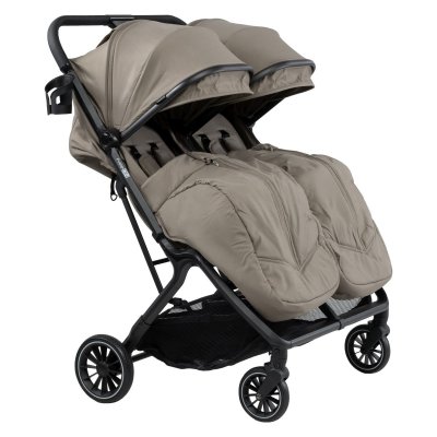 FreeOn Twin Plus Kočárek pro dvojčata - Beige - obrázek