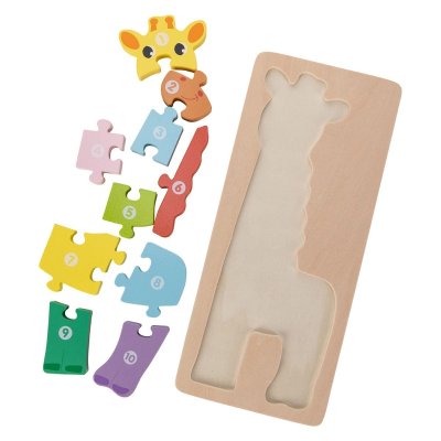 FreeOn Free2Play Dřevěné puzzle - Giraffe - obrázek