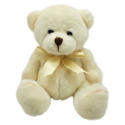 FreeOn Free2Play Plyšový medvídek Milo 15 cm - White