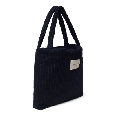 Studio Noos Taška Mom Bag Flannel Chalkstripe - Dark Blue - obrázek