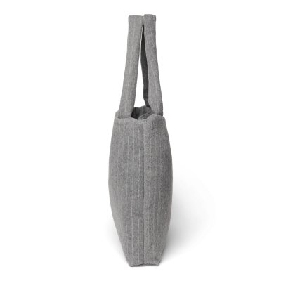 Studio Noos Taška Mom Bag Flannel Chalkstripe - Light Grey - obrázek