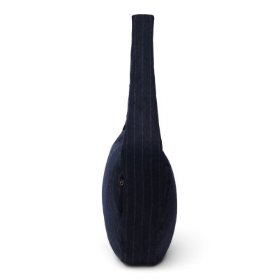 Studio Noos Crossbody taška Flannel Chalkstripe - Dark Blue - obrázek
