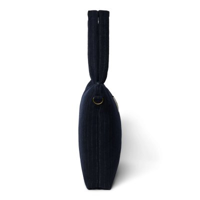 Studio Noos Přebalovací taška Flannel Chalkstripe - Dark Blue - obrázek
