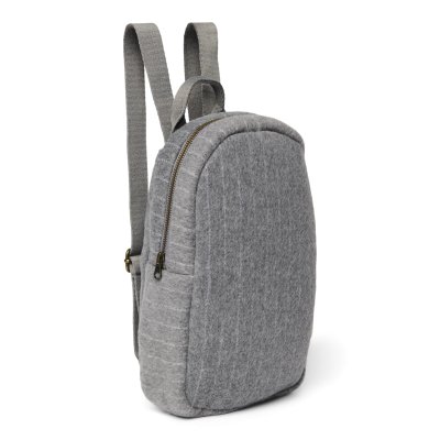 Studio Noos Dětský batůžek Mini Flannel Chalkstripe - Light Grey - obrázek