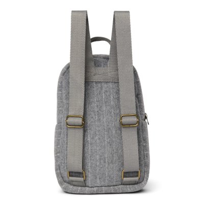 Studio Noos Dětský batůžek Mini Flannel Chalkstripe - Light Grey - obrázek