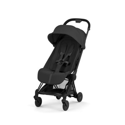 Cybex Platinum Coya Style + Cestovní taška - Matt Black/Sepia Black - obrázek