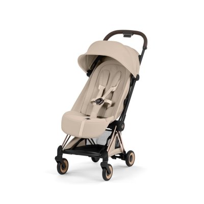 Cybex Platinum Coya Style + Cestovní taška - Rosegold/Cozy Beige - obrázek