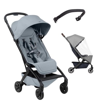 Joolz Aer2 Bundle Set Golfky + Pláštěnka + Madlo - Pebble Grey