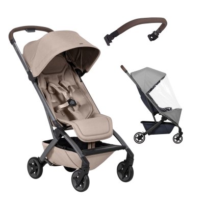 Joolz Aer2 Bundle Set Golfky + Pláštěnka + Madlo - Sandy Taupe