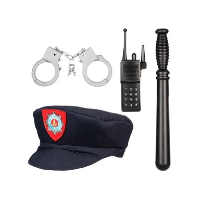 Souza! Dětský kostým - Policista, vel. 110/122 - obrázek