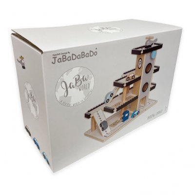 JaBaDaBaDo dřevěná sada Parkovací garáž - obrázek