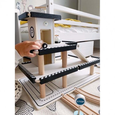 JaBaDaBaDo dřevěná sada Parkovací garáž - obrázek