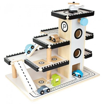 JaBaDaBaDo dřevěná sada Parkovací garáž