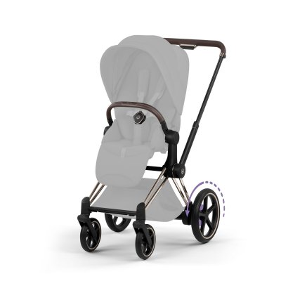 Cybex Platinum ePriam Style Podvozek + Základ sportovního sezení - Champagne Gold - obrázek
