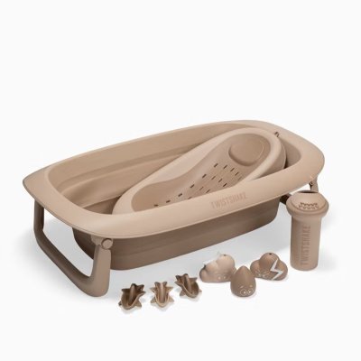 Twistshake Luxusní koupací set - Mocha - obrázek