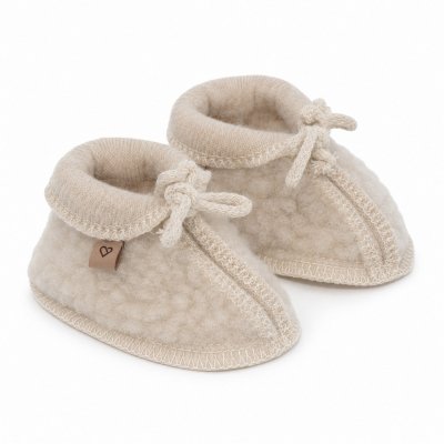 Zaffiro Nevada Vlněné capáčky - Beige, vel. 0 - 6 m. - obrázek