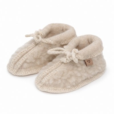 Zaffiro Nevada Vlněné capáčky - Beige, vel. 0 - 6 m. - obrázek