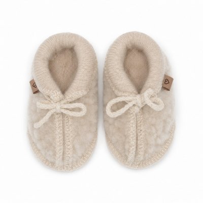 Zaffiro Nevada Vlněné capáčky - Beige, vel. 0 - 6 m. - obrázek