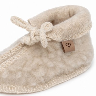 Zaffiro Nevada Vlněné capáčky - Beige, vel. 0 - 6 m. - obrázek