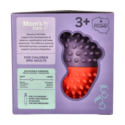 Moms Care Senzorické polokoule, 2 ks - Pink & Purple - obrázek