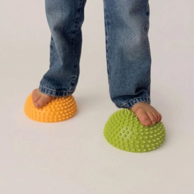 Moms Care Senzorické polokoule, 2 ks - Yellow & Green