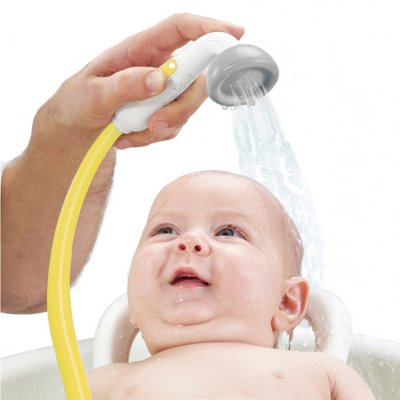 Yookidoo dětská sprcha - Šedožlutá - obrázek