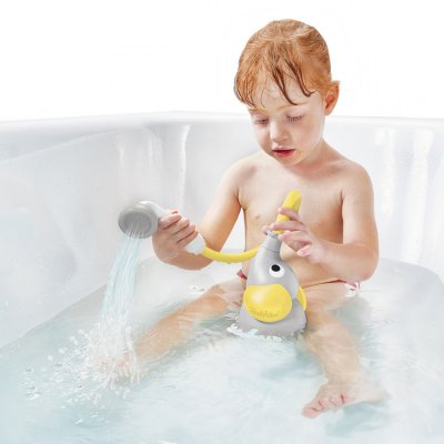 Yookidoo dětská sprcha - Šedožlutá - obrázek