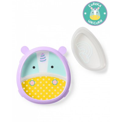 Skip Hop Zoo 2v1 talíř a miska - Jednorožec