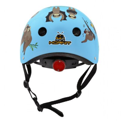 Mini Hornit dětská přilba s blikačkou - Lenochod, vel. S - obrázek