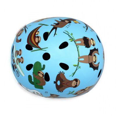 Mini Hornit dětská přilba s blikačkou - Lenochod, vel. S - obrázek