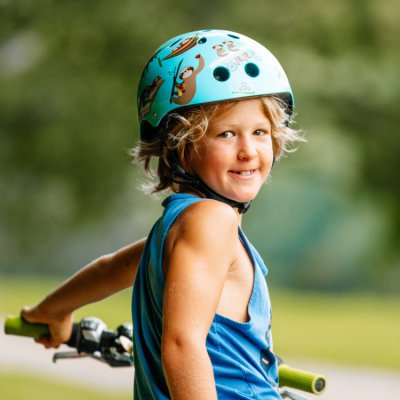 Mini Hornit dětská přilba s blikačkou - Lenochod, vel. S - obrázek