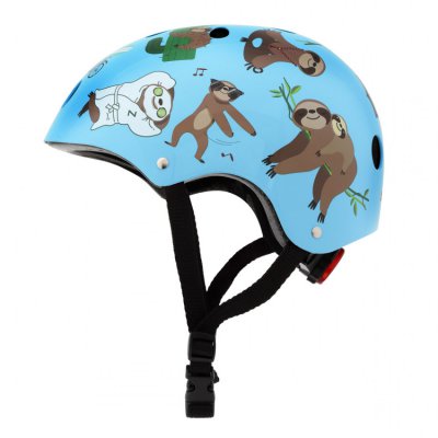 Mini Hornit dětská přilba s blikačkou - Lenochod, vel. M - obrázek