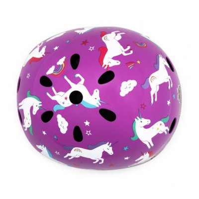 Mini Hornit dětská přilba s blikačkou - Jednorožec, vel. M - obrázek