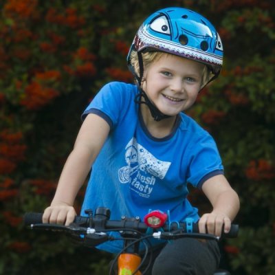 Mini Hornit dětská přilba s blikačkou - Žralok, vel. M - obrázek