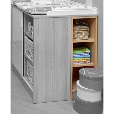 Faktum policový regál Alda - Silk Grey - obrázek