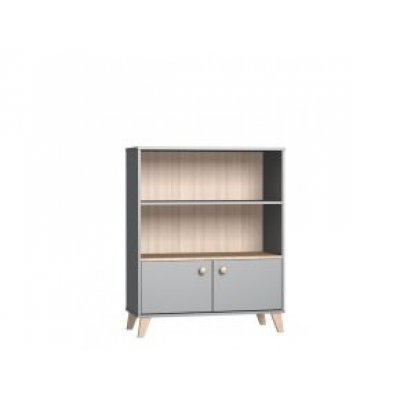 Faktum polouzavřená skříňka Colette - Grey