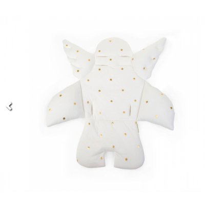 Childhome Angel sedací podložka do dětské židličky - Gold Dots - obrázek