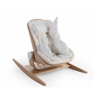 Childhome Angel sedací podložka do dětské židličky - Gold Dots - obrázek