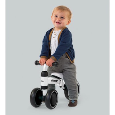 Childhome dětské odrážedlo Baby Bike Vroom - White - obrázek